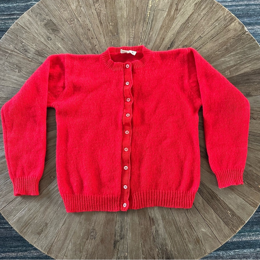 VINTAGE 100% WOOL CARDIGAN